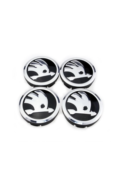 OEM Set de 4 capace jante aliaj 52-56 mm compatibile/înlocuitoare Skoda