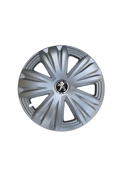 Autohelix MSA Set de 4 capace de jantă Glory Grey R15 pentru gama de mașini P...
