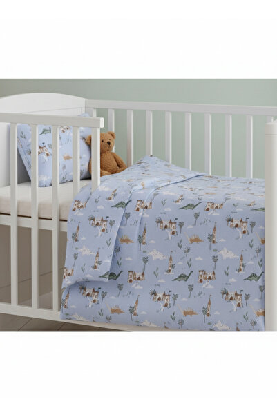 Vivesta Home طقم بيكيه للأطفال مصنوع من القطن بنسبة 100% بنمط حيوانات باللون ...