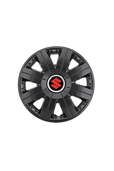 Autohelix MSA Set de 4 capace de jantă Cosmos Black R15, pentru gama Suzuki