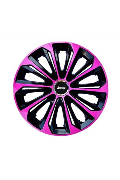 Autohelix MSA Set de 4 capace de jantă roz R16 extra rezistente pentru gama d...