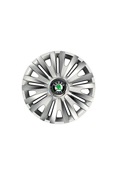 Autohelix MSA Set de 4 capace pentru roți cu inel cromat Royal R16 pentru gam...