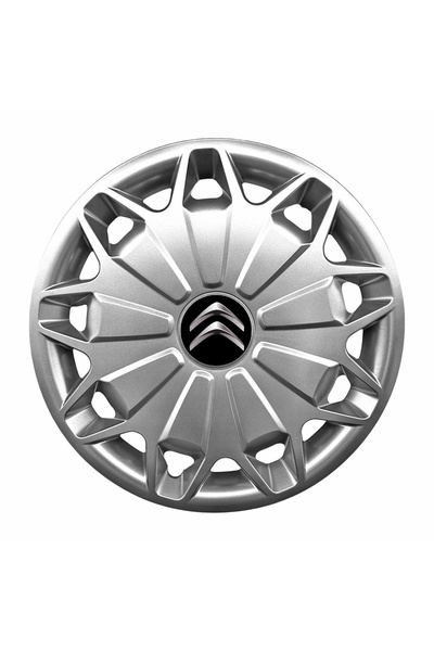 OEM Set de 4 capace pentru roți 16 inch (R16) compatibile cu modelul Citroen ...