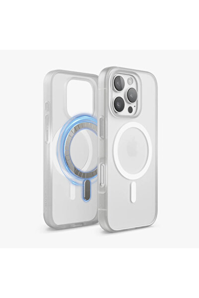 Elago iPhone 16 Pro Magsafe Uyumlu Hybrid Kılıf Mat Şeffaf