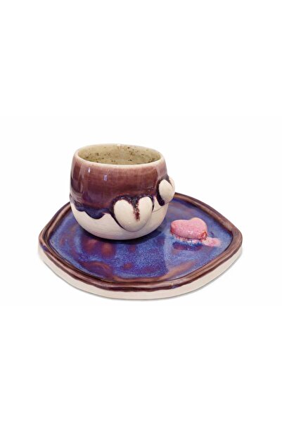 Veritas Ceramics Handmade Coffee Set for Valentine's Day