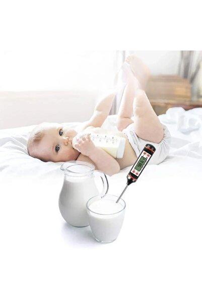 Skygo BUFFER® Dijital Gıda Termometresi Süt,Et,Yoğurt Mayalama,Mama Derecesi ...