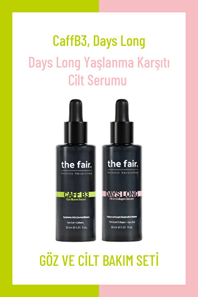 the fair. . Peptit Içerikli Cilt Ve Göz Çevresi Bakım Seti