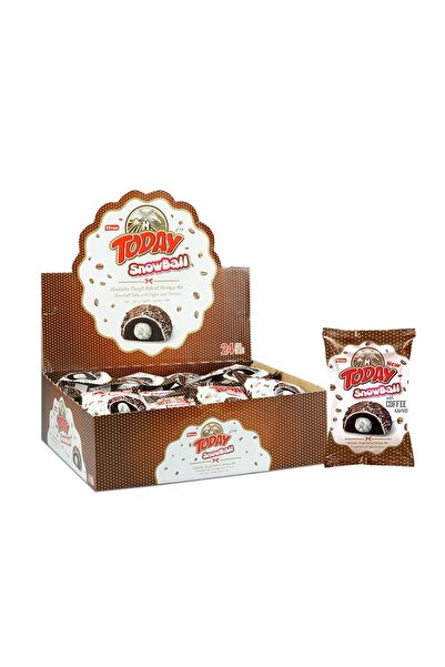 Elvan Today Snowball Kahveli Kek 35 Gr. 24 Adet (1 Kutu)