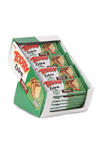 Elvan Today Extra Bol Kremalı Fındıklı Gofret 50Gr. 24 Adet (1 Kutu)