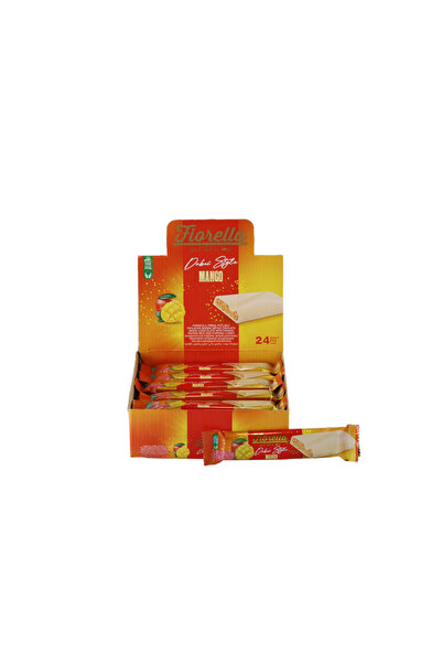 FIORELLA Dubai Mangolu Pirinç Patlaklı Beyaz Çikolata 30 Gram 24 Adet (1 Kutu)