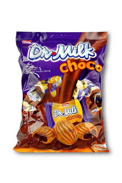 Elvan دكتور حلوى كراميل شوكو بالحليب - 1000 جرام (1 كيس)