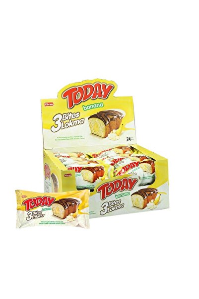 Elvan Today 3 Bites Muzlu Kek 40 Gr. 24 Adet (1 Kutu)