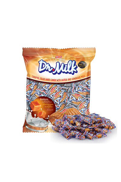 Elvan Dr. Milk Karamelli Şeker 1000 Gr. (1 Poşet)