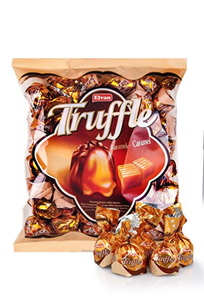 Elvan Truffle Karamelli 500 Gr. (1 Poşet)