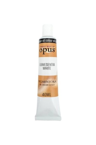 OPUS Yağlı Boya 40ml Işık Beyazı Lumesentia White Pigmentora Oil Colour