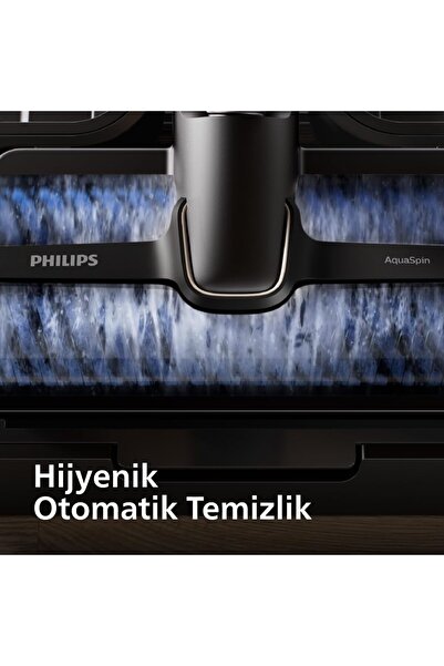 Philips Drmz En Güçlü Silme+Süpürme Aqua Trio 9000 Serisi Islak & Kuru 25,2 V...