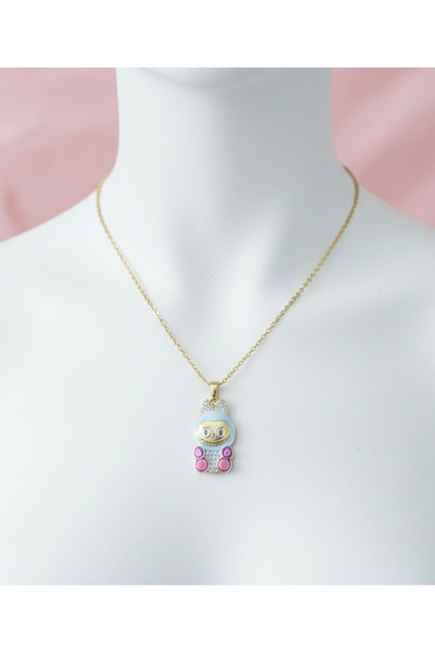 DORA-SS LABUBU KOLYE çelik tasarım yeni sezon