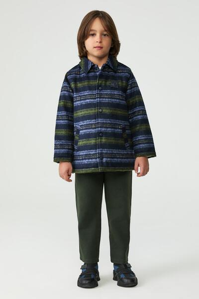 Nebbati BG Store Palton cu model pentru băieți