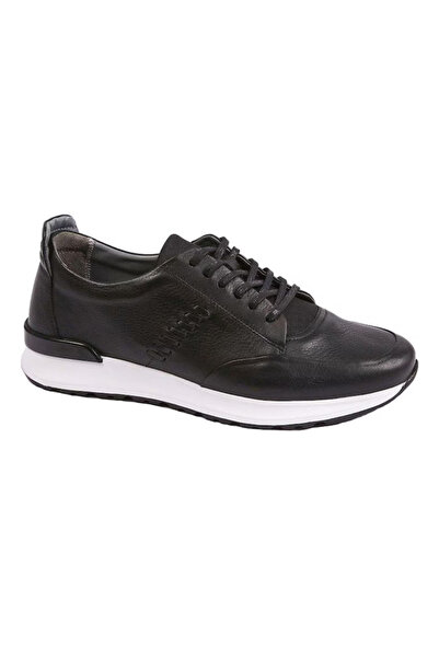 MARCOMEN Pantofi casual barbati negru, Marcomen, piele naturala, 43
