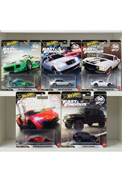 HOT WHEELS FAST AND FURİOUS MİTSUBİSHİ ECLİPSE SET HIZLI VE ÖFKELİ