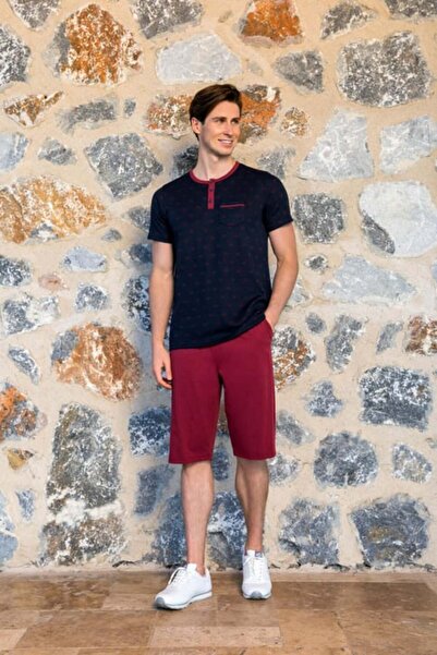 Doreanse 4514 Модальний чоловічий комплект бермудів з короткими рукавами