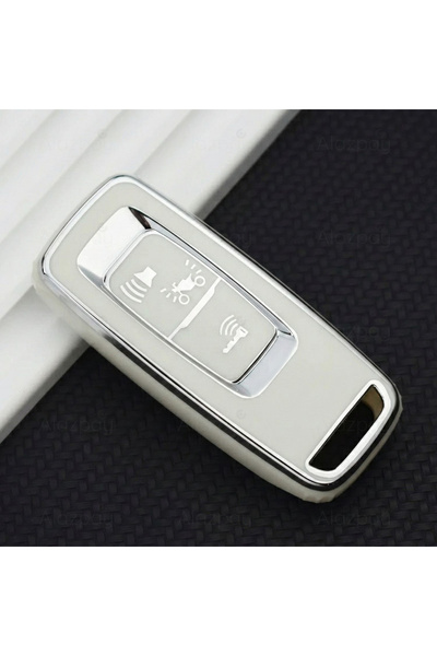 Alazpay Husă pentru chei din TPU compatibilă cu Honda Pcx & Forza & Xadv (arg...