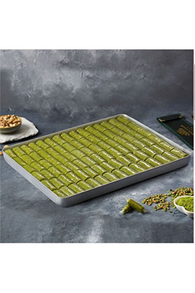 ŞEF BAKLAVA Fıstıklı Dolama Tepsi 2,20 kg' lık ( 70-72 dilim fiyata tepsi bed...