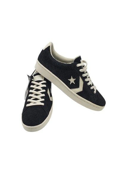 Converse Teniși bărbați 46 , piele întoarsă , negru