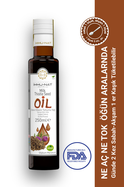 İmmu-Nat Deve Dikeni Yağı 250 ml