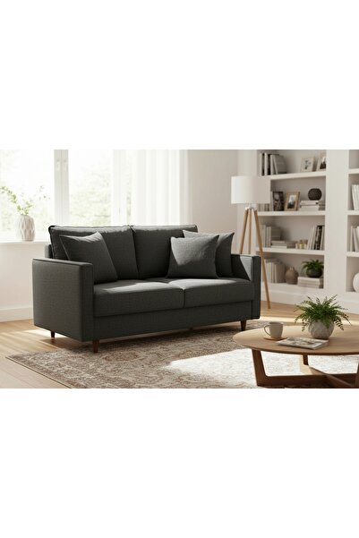 Vivense EVA SERİSİ İKİLİ KOLTUK, ANTRASİT