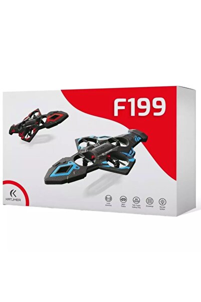 okeymag Jet F199 Oyuncak Drone EPP Köpük Gövde Çocuklara Uygun 2.4G Kumandalı...
