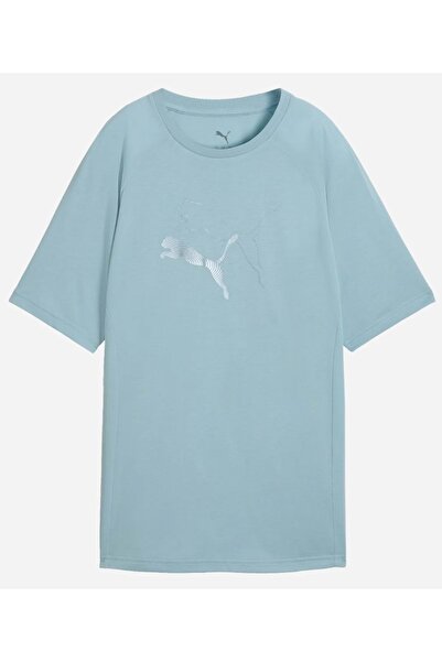 Puma Evostrıpe grafička majica 691896 Ženska majica ZELENA