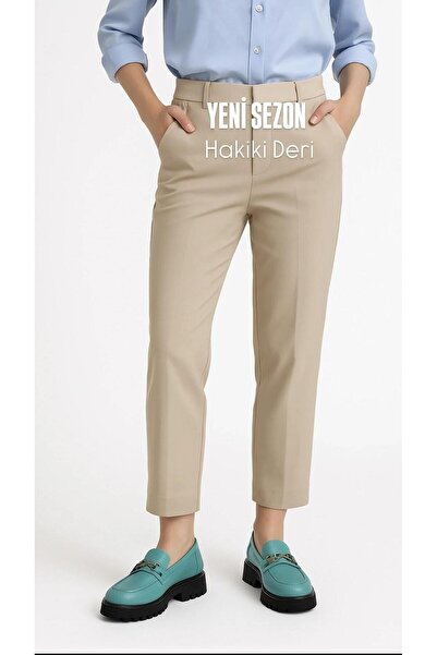 37Numara MOCASIN DE PIELE AUTENTICA DE DIMENSIUNE MARE PENTRU FEMEI 41-42-43-...