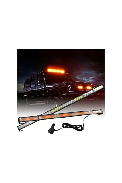 FESAN Oto Kurtarıcı Iş Makinası Lamba 32 Led 90x4 Cm Sarı 5 Fonksiyonlu