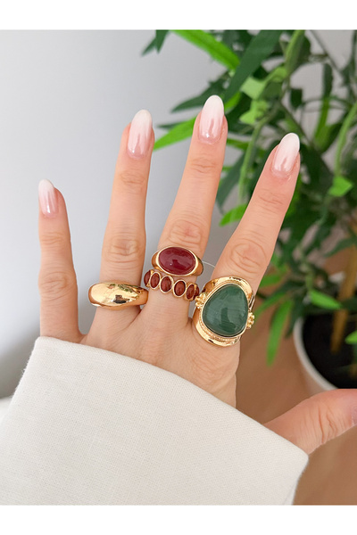 Venus Design Çoklu Yüzük Seti