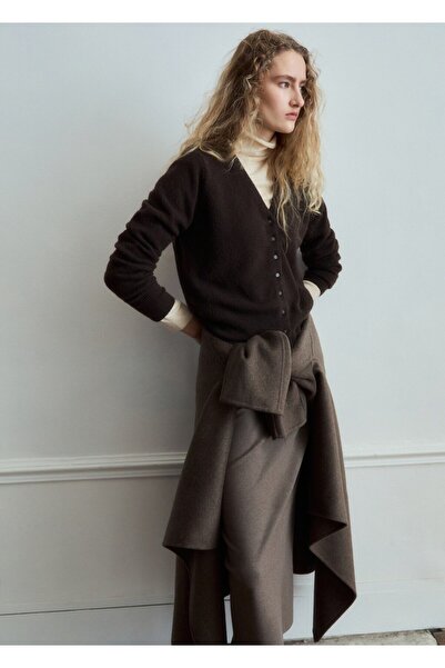 MANGO Woman V yaka triko hırka