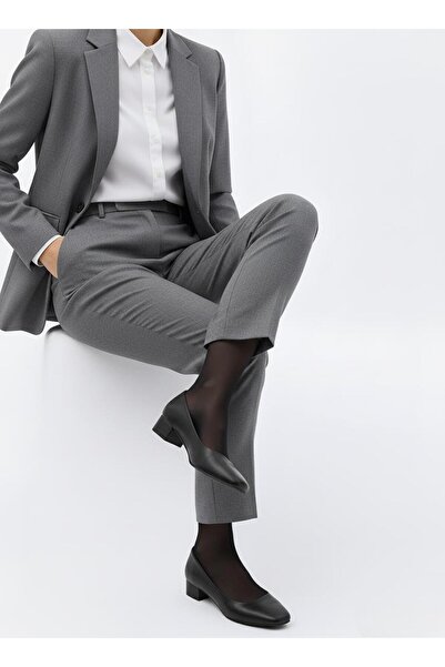 37Numara PANTOFI DE PIELE AUTENTICA DE DIMENSIUNE MARE 41-42-43-PIELE NEGRA