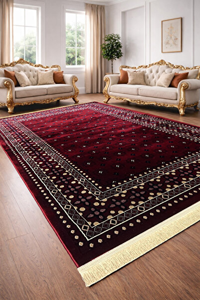 ünalcarpet 4m2 - 6m2 Modern Kalın Sık Dokuma Salon Ve Oturma Odası Halısı Yum...