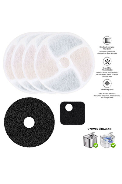 STAYPURE Aktif Karbon Yedek Filtre 4 Adet