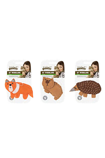 Pawise 1612723746 لعبة القطط مي واودلاند ميكسد (192327)