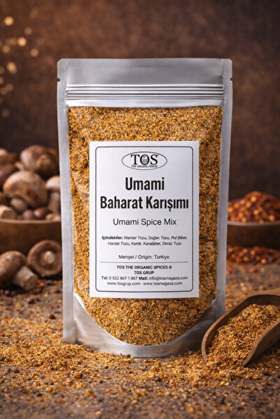 TOS The Organic Spices Umami Baharatı 100 gr Umami Spice Blend - Premium Qual...