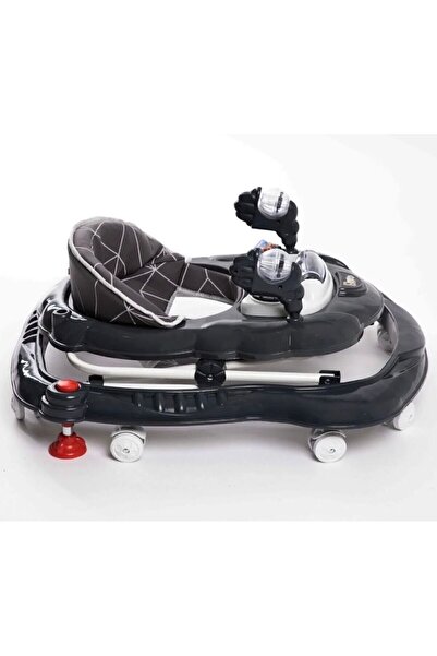 abalam TURHAN BEBE Oyuncaklı Müzikli 3 Kademeli Örümcek Bebek Yürüteci