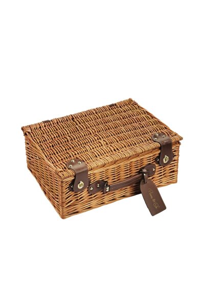 Picnicco 2 Kişilik Kırmızı Pötikare Desenli Piknik Sepeti (nz-21)