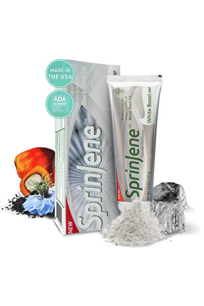 SprinJene وايت بوست معجون أسنان مبيض