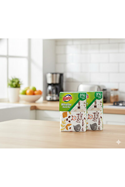 Mintax قماش منقوش من الألياف الدقيقة 3 قطع عبوة اقتصادية 2 عبوة