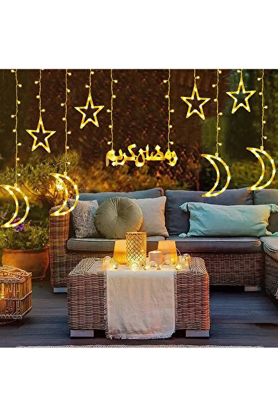 Generic 2. Ramadan Lights String Lights - USB LED Moon Star Letter Lights, 8 ...