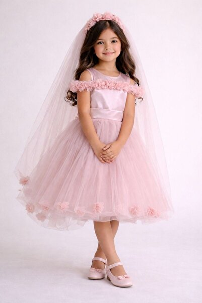 Melis Çocuk فستان زفاف فستان سهرة لفتاة الزهور