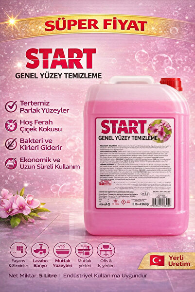 start GENEL YÜZEY TEMİZLEYİCİ 5 LİTRE