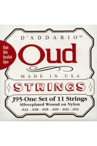 Daddario J95S Ud String Set, (11 String Set), (0.022-0.028-0.025- Ud String S...