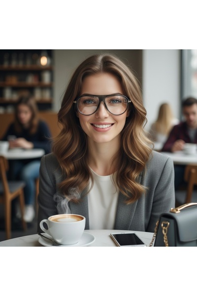 Olivier Philippe Carre Green Blue Light Protection Glasses